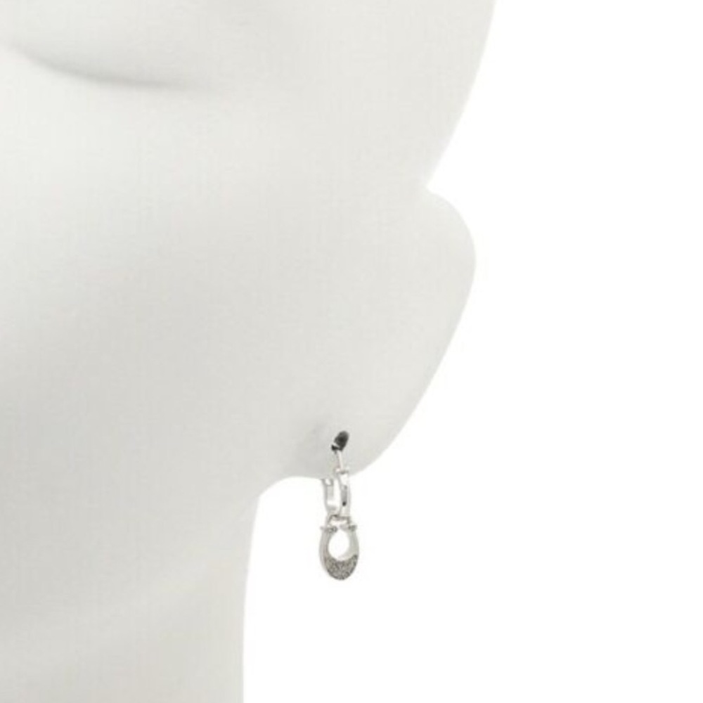 Coach Signature Huggie Earrings - Picture 6 of 6